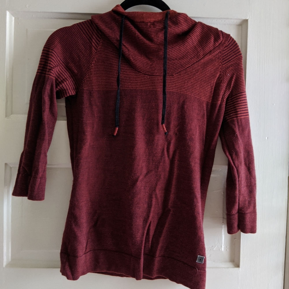 Smartwool Red Striped scuba sweater